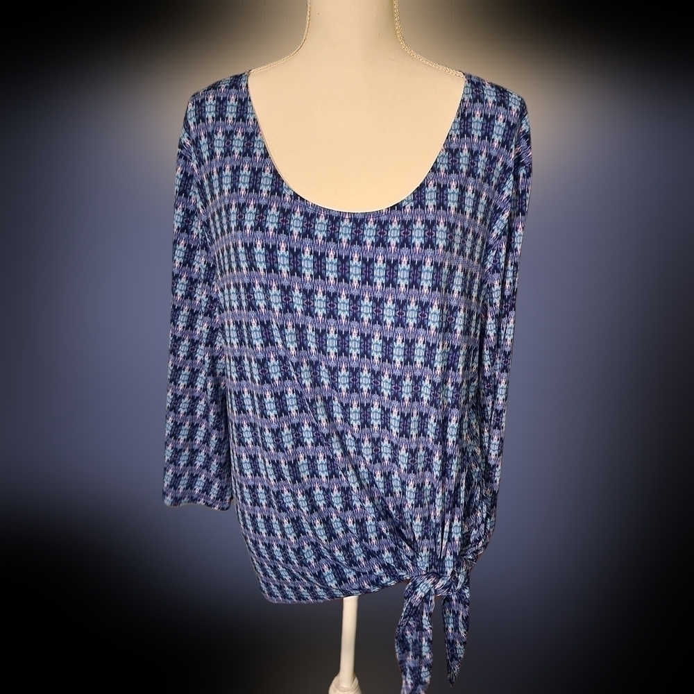 RAFAELLA  Hip Tie Top